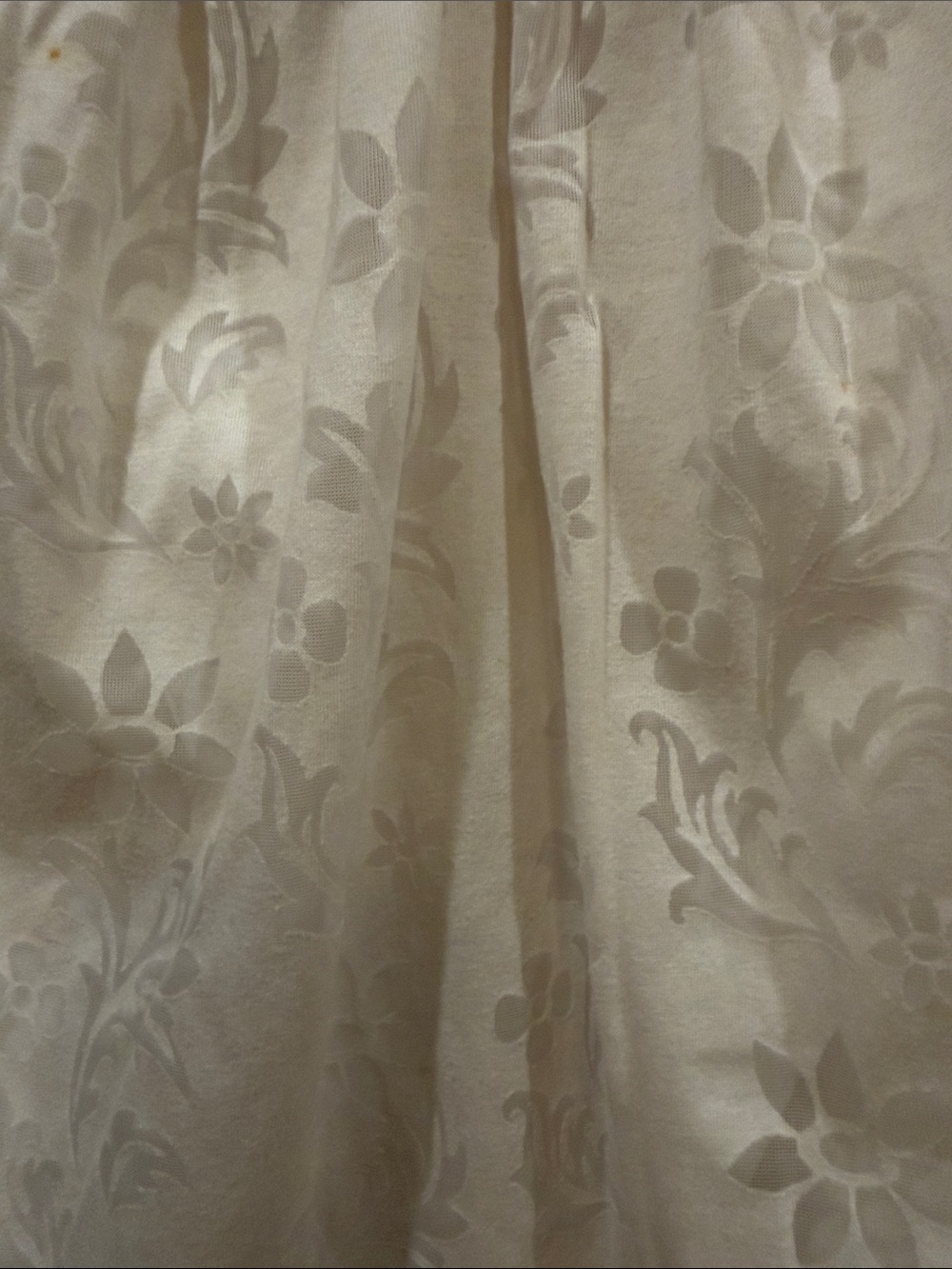 Sweetees Cream Lace-Trim Top - Picture 6 of 8